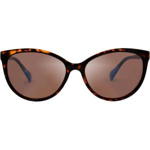 imageThe Fresh Womens Polarized Fashion Tip Pointed Cateye Sunglasses  Gift Box PackageL903btortoise
