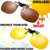 imageThe Fresh Clipon Polarized Brown ampamp Night Driving Glasses on Prescription Sunglasses Eyeglass 2PiecePolarized Brown ampamp Night Driving Glasses2piecepolarized Brown  Night Driving Glasses