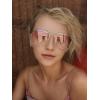 image:imageThe Fresh Classic Metal Frame Oceanic Color Lens Aviator Sunglasses Gift Box4gold