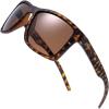 image:imagePolarized Rectangular Rubber Sunglasses for Driving Fishing Vintage Sun Glasses For Men Women  Exquisite Packaging