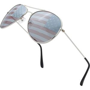 image:imageUSA America American Flag Aviator Sunglasses  Exquisite Packaging Gift for 4th of July