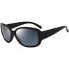 image:imageThe Fresh Polarized Vintage Classic Square Trendy Sunglasses  Exquisite PackagingShiny Black  Grey Gradient