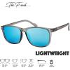 image:imageFlat Mirrored Reflective Color Lens 80s Retro Classic Trendy Stylish Sunglasses  Gift Box Package