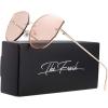 image:imageOversized Sunglasses for Women Colorful Cat Eye Sunglasses with Rimless Design  Gift Box Packaged