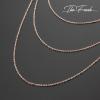 image:imageThe Fresh Classic Large Metal Frame AR Coating Clear Lens Aviator Sunglasses and Necklace Eyeglass Chain Holder 1GoldRose Glod Chain1A Clear