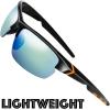 image:imageThe Fresh Designer Fashion Sports Sunglasses for Baseball Cycling Fishing Golf Superlight Frame