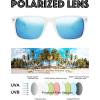 image:imageThe Fresh Rectangle Lightweight Polarized Sunglasses for Men Women