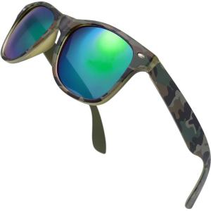 image:imageThe Fresh Camo Print Mirror Lens Rubber Sunglasses Camouflage for Men Women  Exquisite Packaging