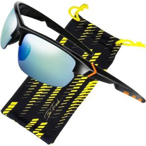 image:imageThe Fresh Designer Fashion Sports Sunglasses for Baseball Cycling Fishing Golf Superlight Frame