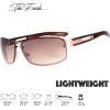 image:imageNarrow Rectangular Metal Sunglasses Design Temple for Men  Exquisite Packaging