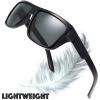 image:imagePolarized Flat Top Rectangular Sunglasses Trapezoid Shape For Men Women  Exquisite Packaging