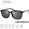 image:imagePolarized Horn Rimmed Sunglasses for Women Vintage Retro Round Lens  Gift Box Package
