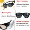 image:imageThe Fresh Gothic Steampunk Side Shield Goggles Retro Sunglasses Rubber Frame with Leatherwear For Men Women  Exquisite Packaging 620504Rubber Black Orange Red Mirror