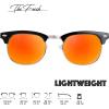 image:imageThe Fresh Semi Rimless Sunglasses Women Men Retro Brand Sun Glasses  Gift Box Package RV01Black RedOrange