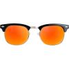 image:imageThe Fresh Semi Rimless Sunglasses Women Men Retro Brand Sun Glasses  Gift Box Package RV01Black RedOrange